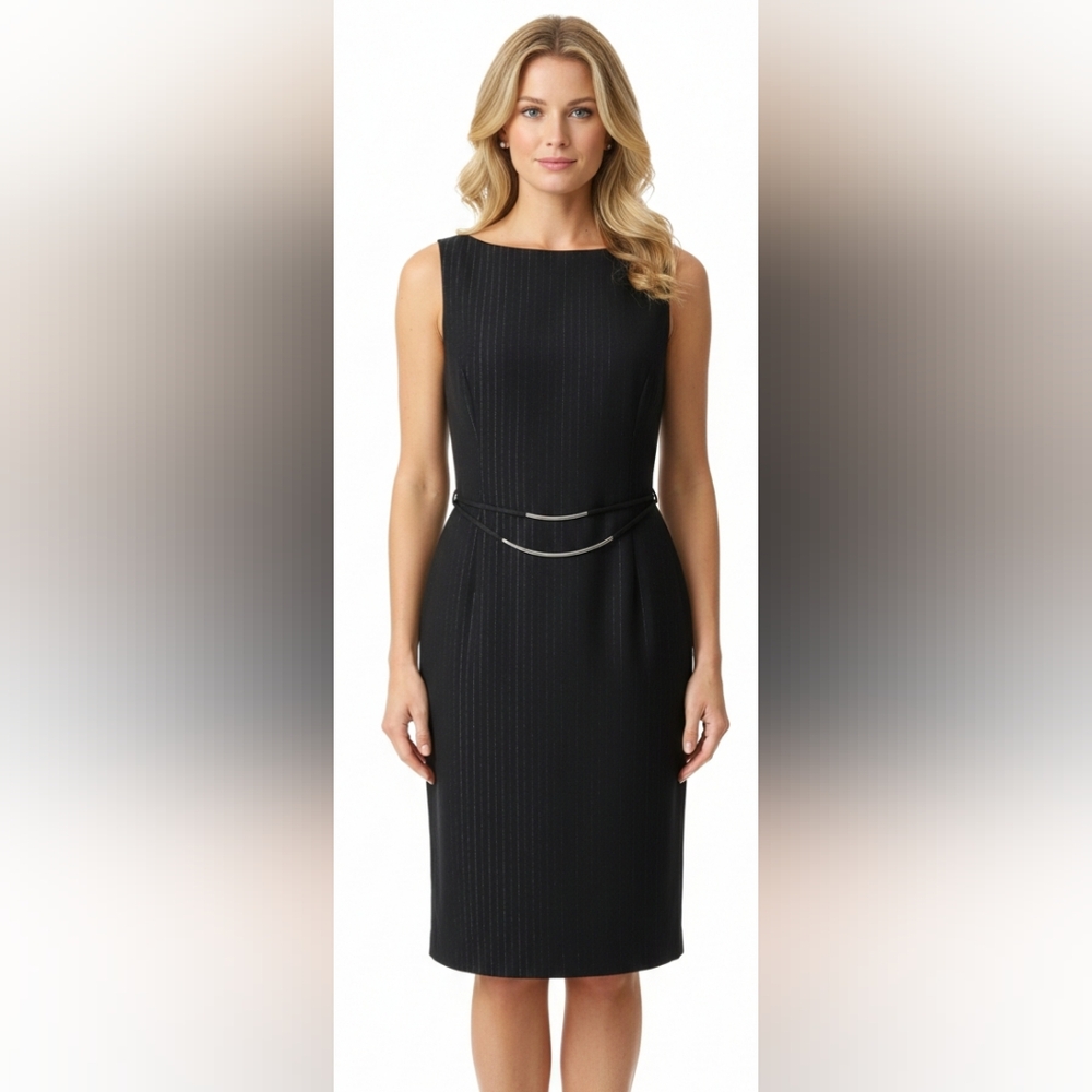David Warren Chic Black Dress Size 8